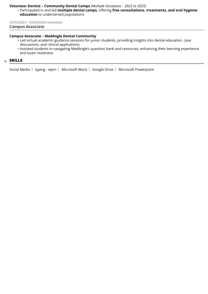 Resume 1 Image 4